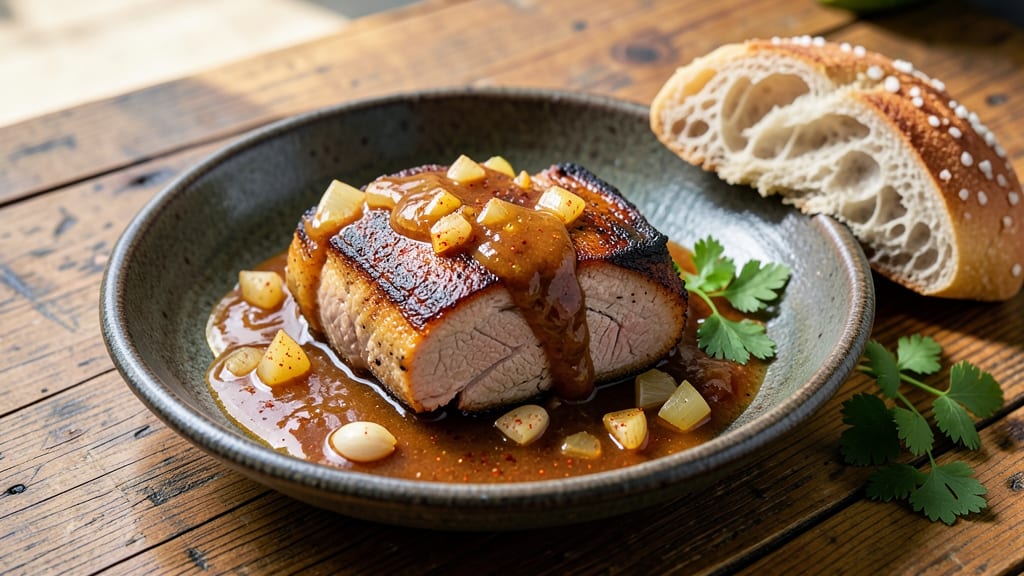 Carolina Pork Sauce Recipe: Smoky Vinegar-Braised Richness in Minutes