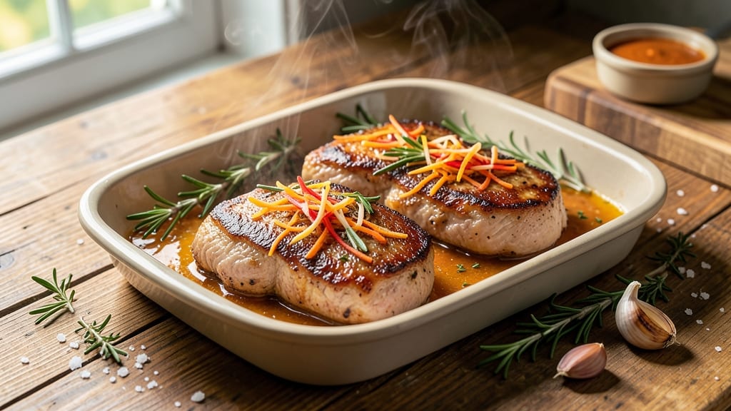 Baked Orange Pork Chops Recipe: Citrus-Basted Tenderness in 40 Minutes