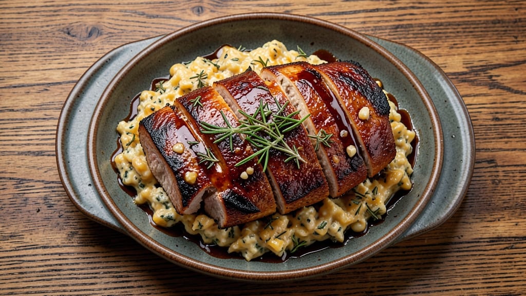 BBQ Stuffed Pork Tenderloin Recipe: Smoky Sweet Glaze Locks in Juicy Flavor