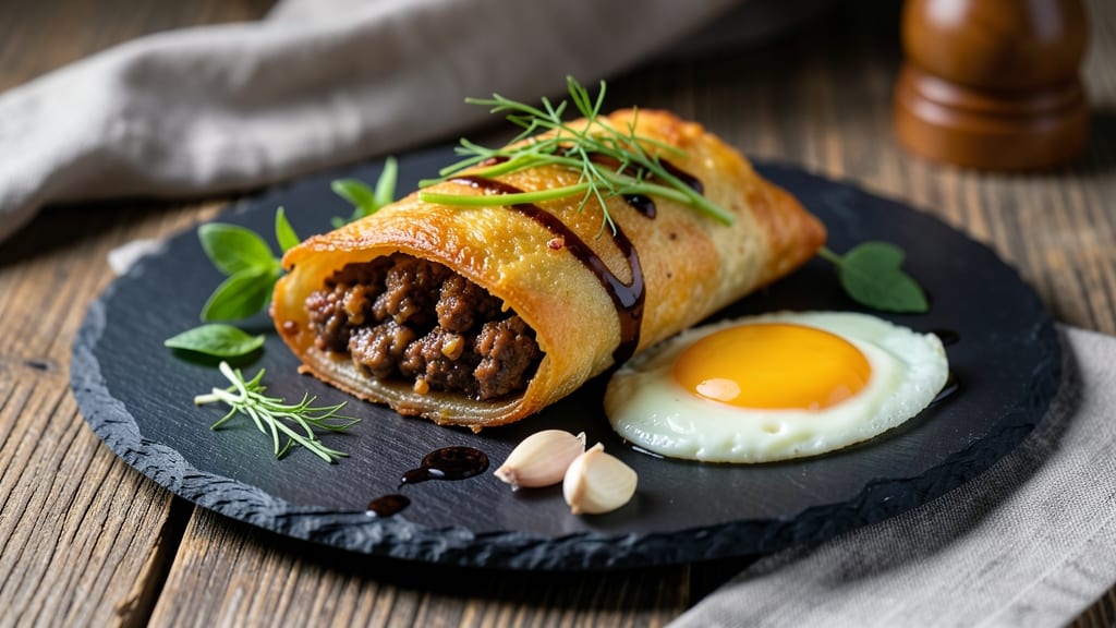 Baked Pork Egg Rolls Recipe: Crispy Golden Shells Stuffed With Savory Meat