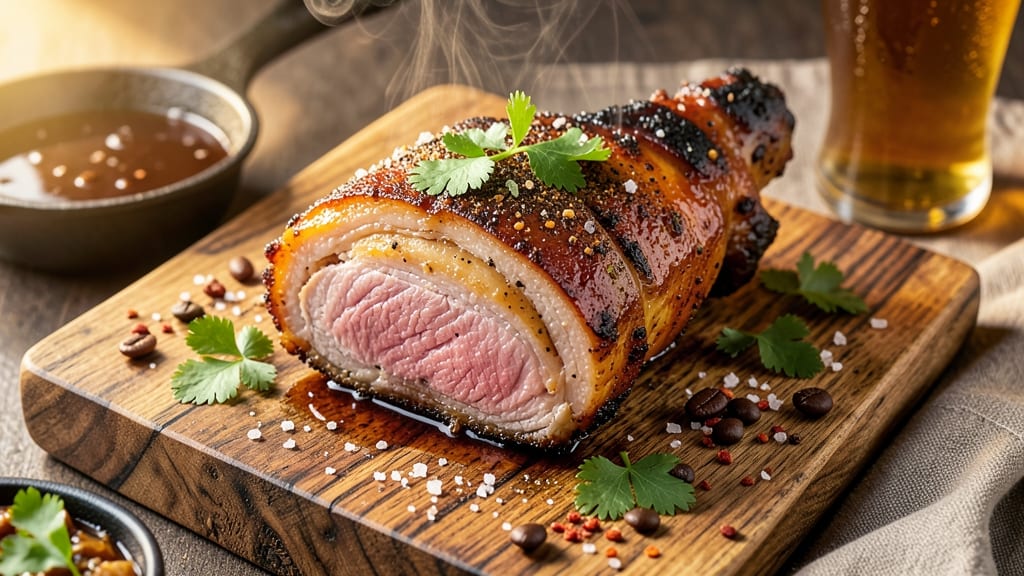 BBQ Pork Leg Recipe: Caramelized Bark and Fall-Apart Tenderness