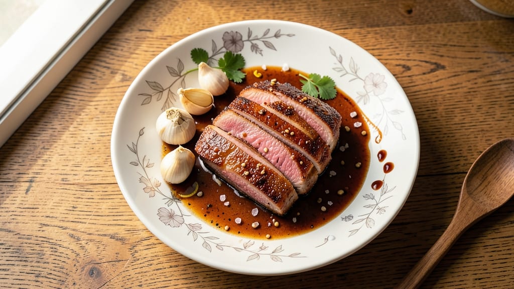 Cantonese Pork Tenderloin Recipe: Five-Spice Glazed Bites With Crispy Celery Crowns
