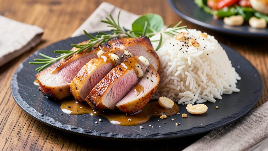 Pork Tenderloin and Rice Recipe: One-Pan Garlic Butter Magic