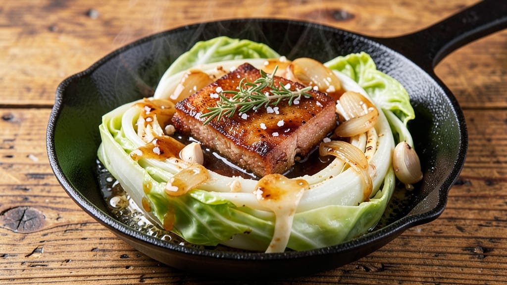 Cabbage and Salt Pork Recipe: Southern-Style Braised Comfort