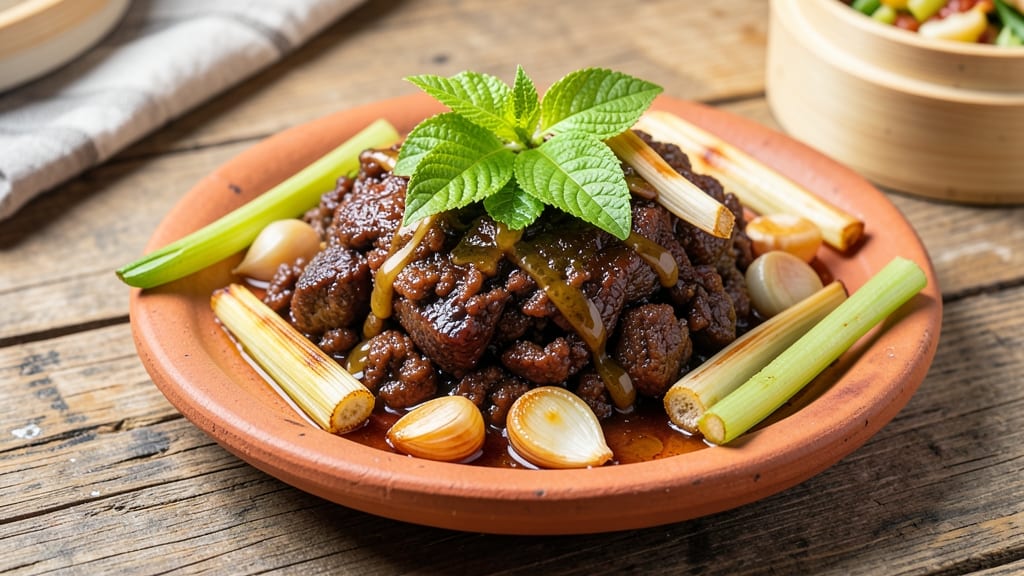 Authentic Thai Minced Pork Recipe: Fragrant Lemongrass and Kaffir Lime Magic