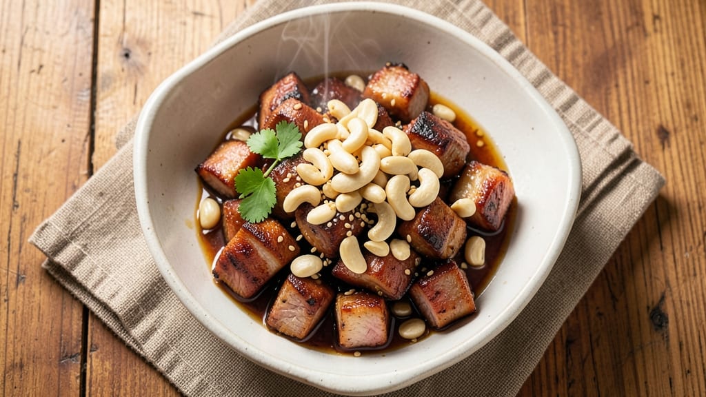 Cashew Pork Stir Fry Recipe: Nutty Creaminess and Crispy Veggies in One Pan