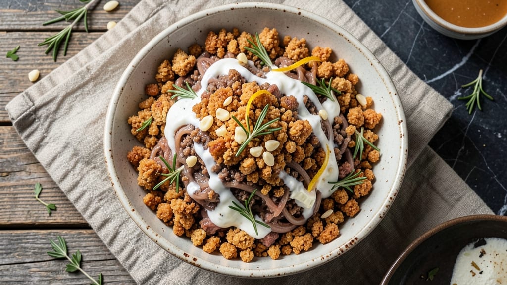 Carnivore Bread Recipe with Pork Panko: Crunchy Top, Juicy Pork Stuffing