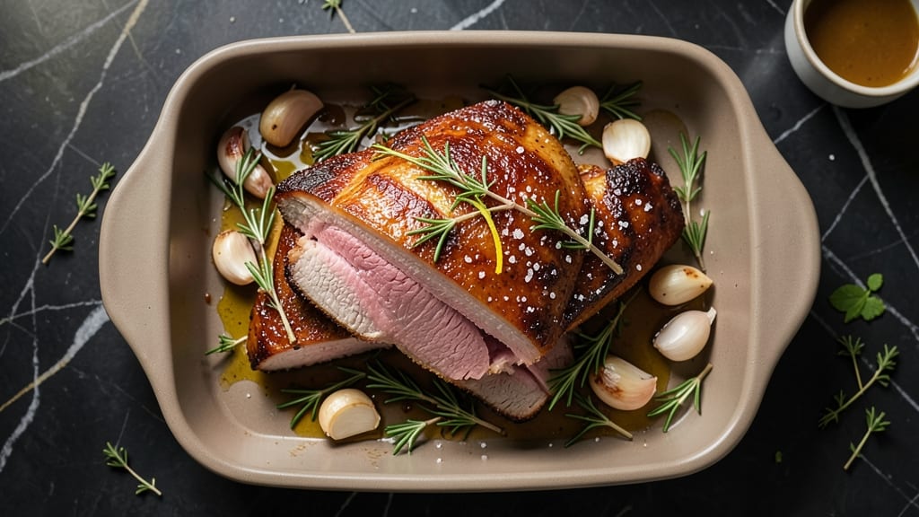 Baked Pork Loin Roast Recipe: Herb-Crusted Crispness with Moist Core