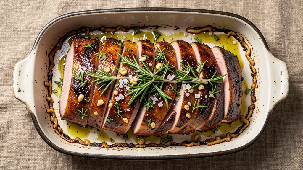 Baked Pork Loin Filet Recipe: Herb-Crusted Juiciness Without Overcooking